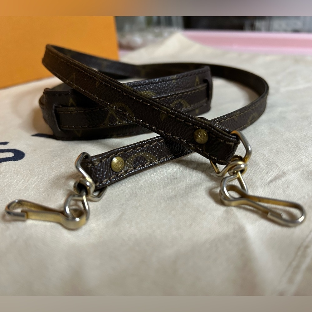 Louis Vuitton Dark Brown Monogram Crossbody Strap